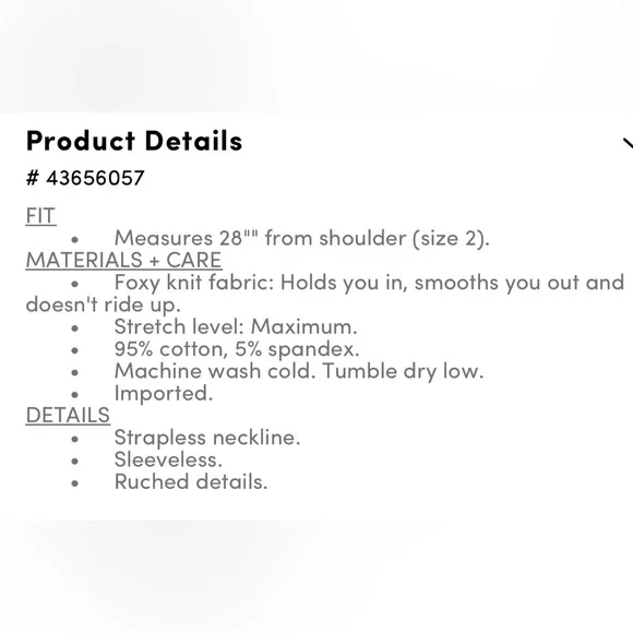 Torrid Foxy Ruched Tube Top - Picture 8 of 8